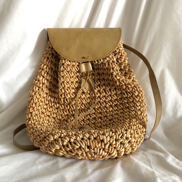 Straw Backpack