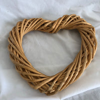 Wicker Heart Home Decor