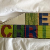 Merry Christmas Glitter Blocks