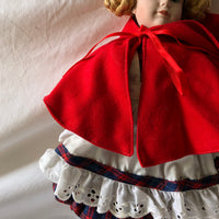 Little Red Riding Hood Porcelain Doll