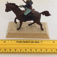 Vtg The Rescue Money American Express Travelers Chequers Cowboy Figurine