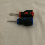 Stubby Screwdrivers Set Of 2