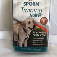 Sporn Training Halter - Black - Size Large