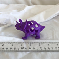 Dino Skinz - Purple Triceratops