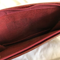 Eel Skin Pouch