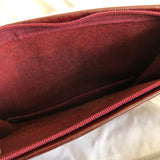 Eel Skin Pouch