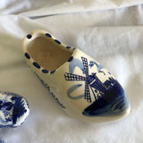 Vintage Dutch Belgium Porcelain Shoes