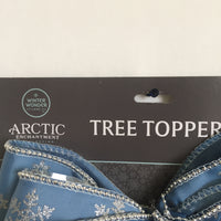 Winter Wonder Lane Tree Topper Bow