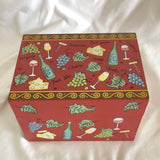 Wine Wood Trinket Box