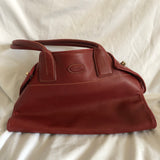 Tod's Burgundy Leather Purse