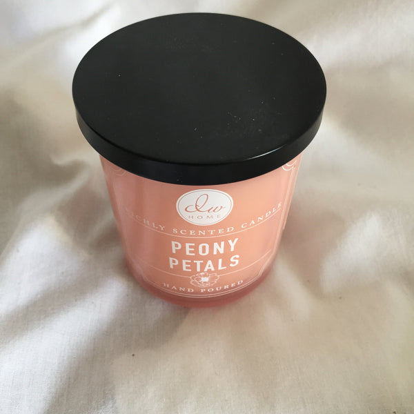 DW Home - Peony Petals 1 Wick Candle 3.8 OZ