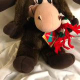 Christmas Moose Plush