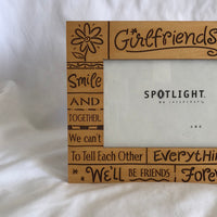 ‘Girlfriends’ Wood Picture Frame