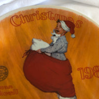 ‘Christmas 1980 Plate’ By Norman Rockwell