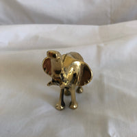 Metal Elephant Figurine