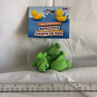 Green Frogs Bath Toys