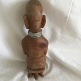 Wooden African Man/Female Statue Set