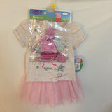 Peppa Pig 3 Piece TuTu Set Size 3T