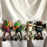 Halloween Friends Shelf Sitters - Set of 4