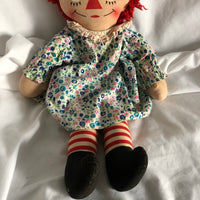 Handmade Raggedy Anne Doll