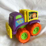 Colorful Safari Animal Toy Truck