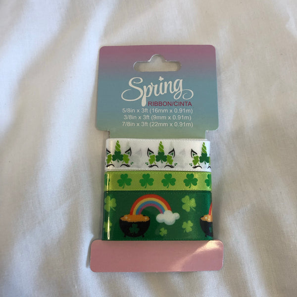 St. Patrick’s Print Ribbon
