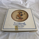 Vintage 1984 Goebel MJ Hummel Annual Plate Collectors Plate