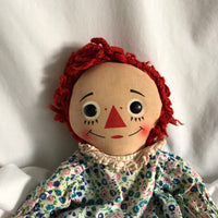 Handmade Raggedy Anne Doll