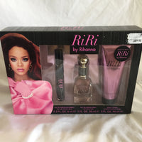 Ri Ri Gift Set By Rhianna Perfume Rollerball, Perfume & Body Lotion