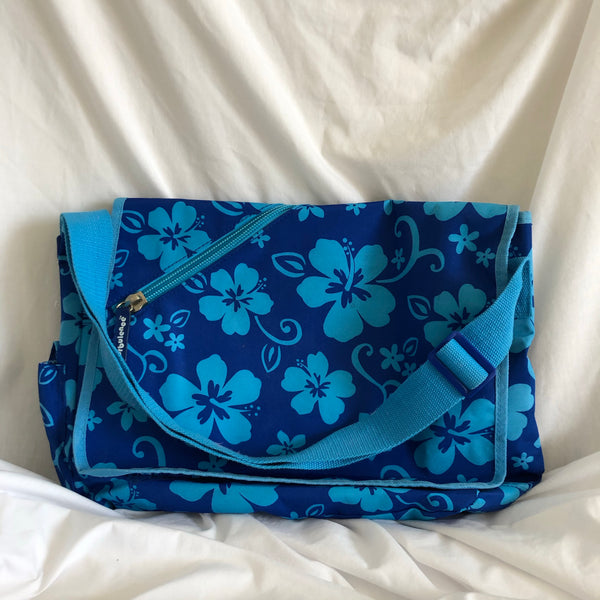 Flower Print Shoulder Bag