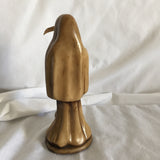 Gold Painted Santa Muerte Statue