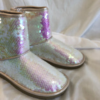 The Children’s Place Pink Sequin Boots - Youth Size 13
