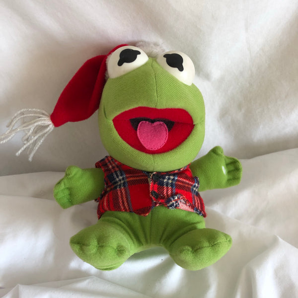 Christmas Baby Kermit Plush