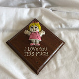 'I Love You This Much' Wall Decor