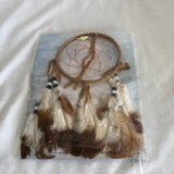 Brown & White Dreamcatcher