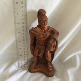 Hawaiian Hapa-Wood King Kamehameha Statue