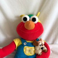 1997 Sesame Street Magic Lights Elmo Plush Toy