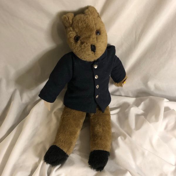 Vintage English Canadian Bobby the Policeman Bear Plush