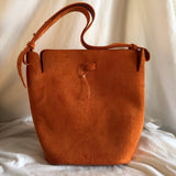 Geir Ness Orange Bucket Purse