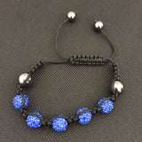 Shamballa Adjustable Beaded Bracelet