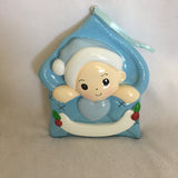 Blue Baby Ornament
