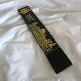 Blenheim Palace Oxfordshire Black Leather Bookmark