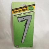 HY-KO 4” House Address Reflective Plastic # 7