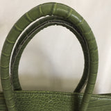 The Limited Faux Crocodile Handbag