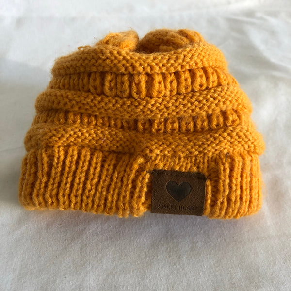 Sweet Heart Knitted Beanie Kid’s Size