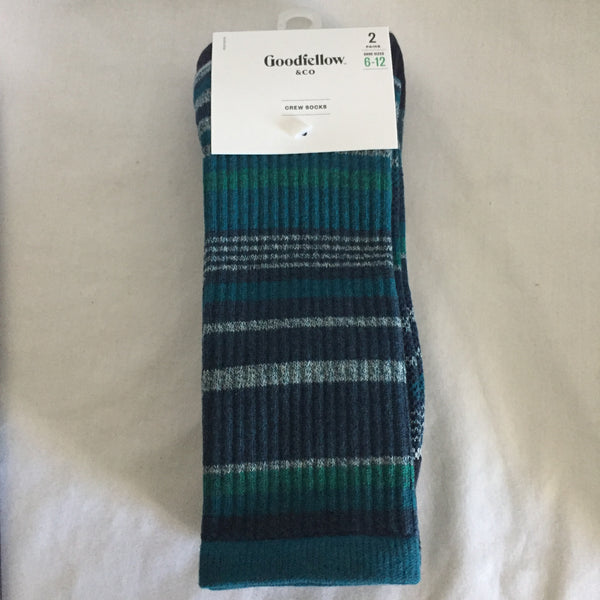 Goodfellow & Co. Crew Socks- Adult Size- Shoe Size 6-12