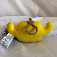 Yellow Fuggler Head Keychain