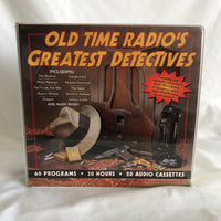 Old Time Radio’s Greatest Detectives 20 Audio Cassettes