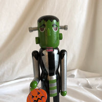 Wood Halloween Frankenstein Decoration