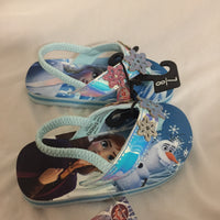 Disney Frozen II Flip Flops Kid’s Size 7/8